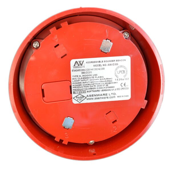 آژیر فلش آدرس پذیر ASENWARE مدل AW-D306