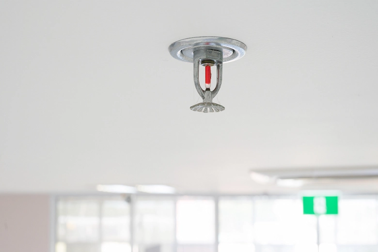 Location of sprinklers2