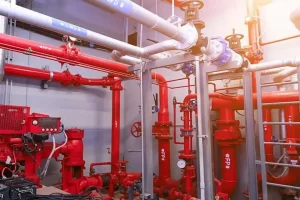 تصویری از سیستم اعلام حریق کارخانه