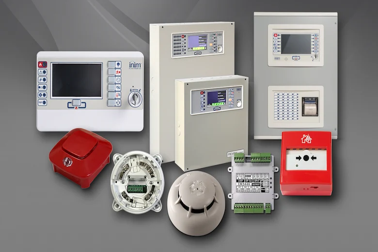 تصویری از سیستم اعلام حریق ساختمان