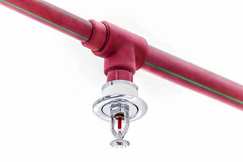 تصویری از اسپرینکلر اطفای حریق