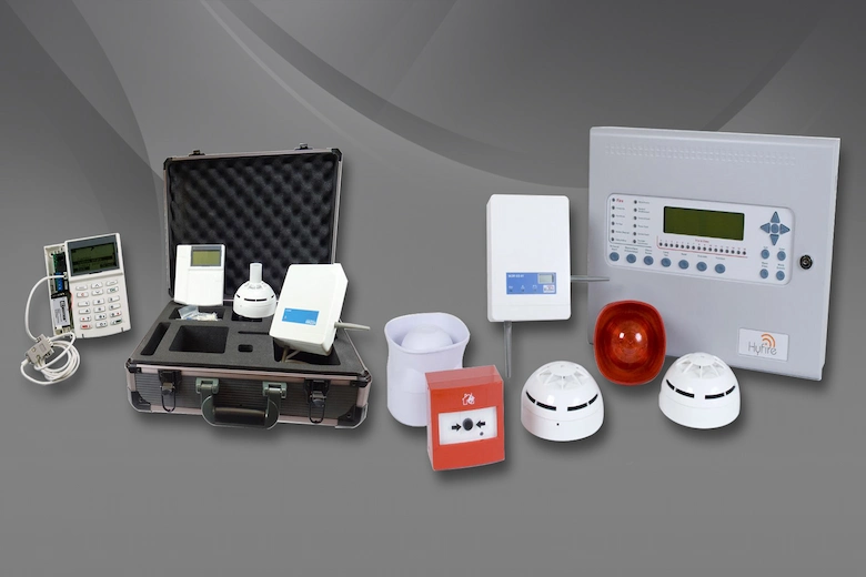 تصویری از سیستم اعلام حریق بی سیم