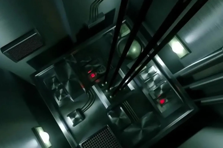 تصویری از سیستم اطفاء حریق آسانسور