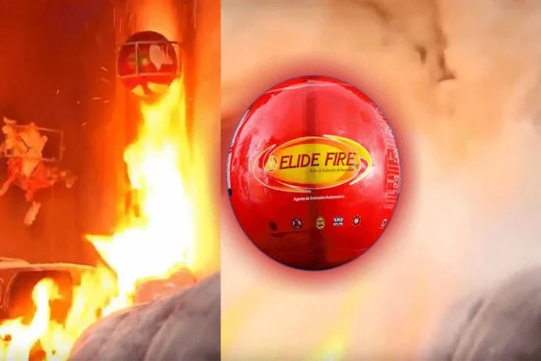 تصویری از توپ اطفای حریق چیست