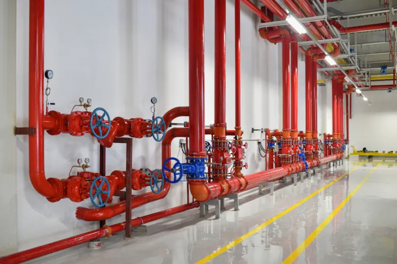 تصویری از سیستم اعلام حریق