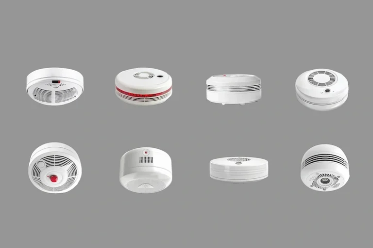 تصویری از تفاوت دتکتور دودی و حرارتی