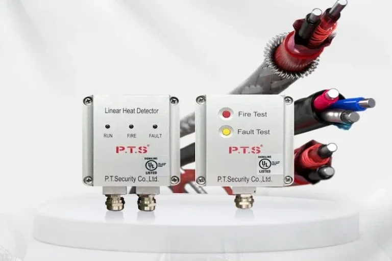 تصویری از سیستم هشدار حرارتی با دتکتور خطی