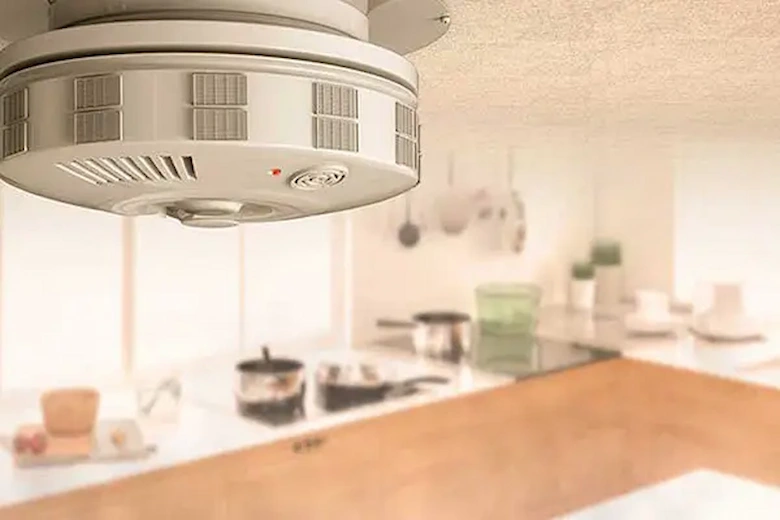 تصویری از سیستم اطفای حریق سقفی