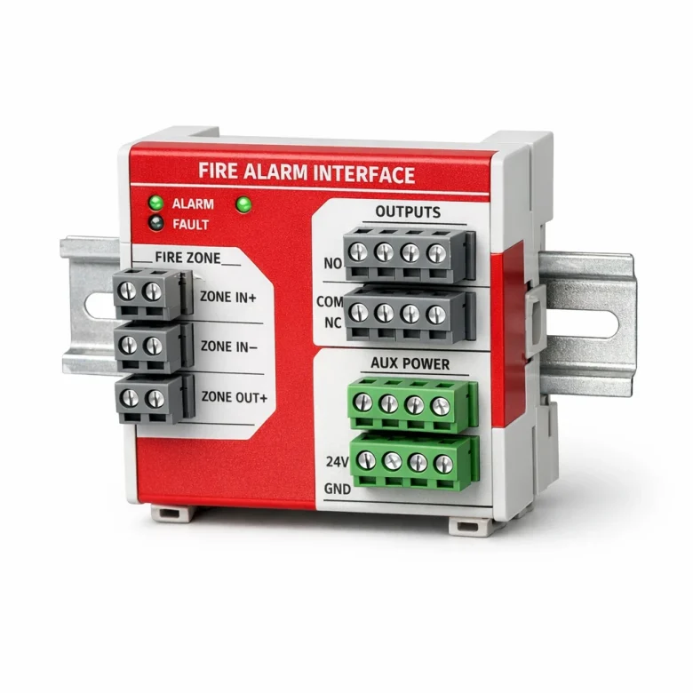 تصویری از اینترفیس اعلام حریق چیست