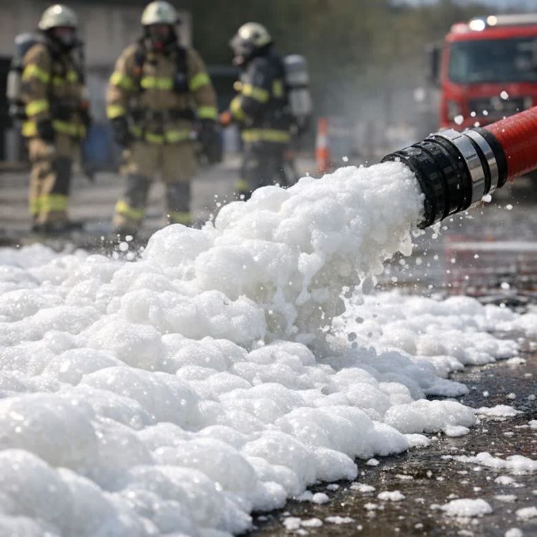 تصویری از انواع فوم آتش نشانی